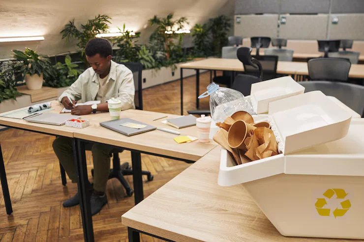 How to Create a Plastic-Free Office with Sustainable Design?